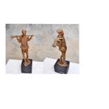 Ohiolei Ohiwerei, "Year 2021", Benin bronze, 30 x 72cm, 11kg, c. 2021. This sculpture captures