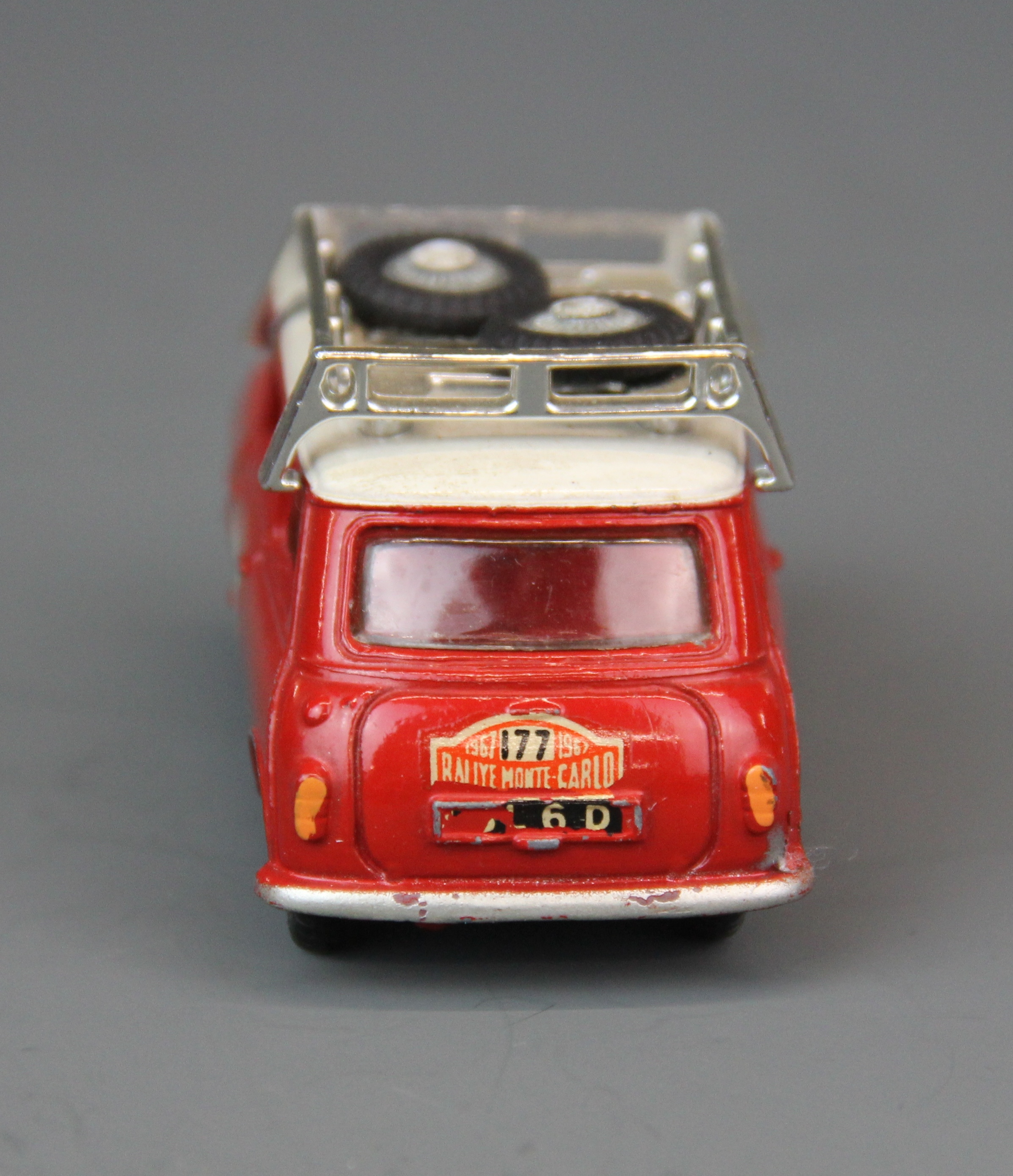 A Corgi toys 1967 Monte Carlo winner BMC Mini Cooper S with replacement box - Image 2 of 3