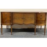 A vintage mahogany sideboard, 169 x 86cm.