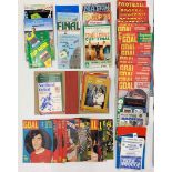 Football interest: A collection of football magazines and programmes from the 70's, 80's and 90's.