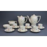 A 1960's Susie Cooper coffee set.