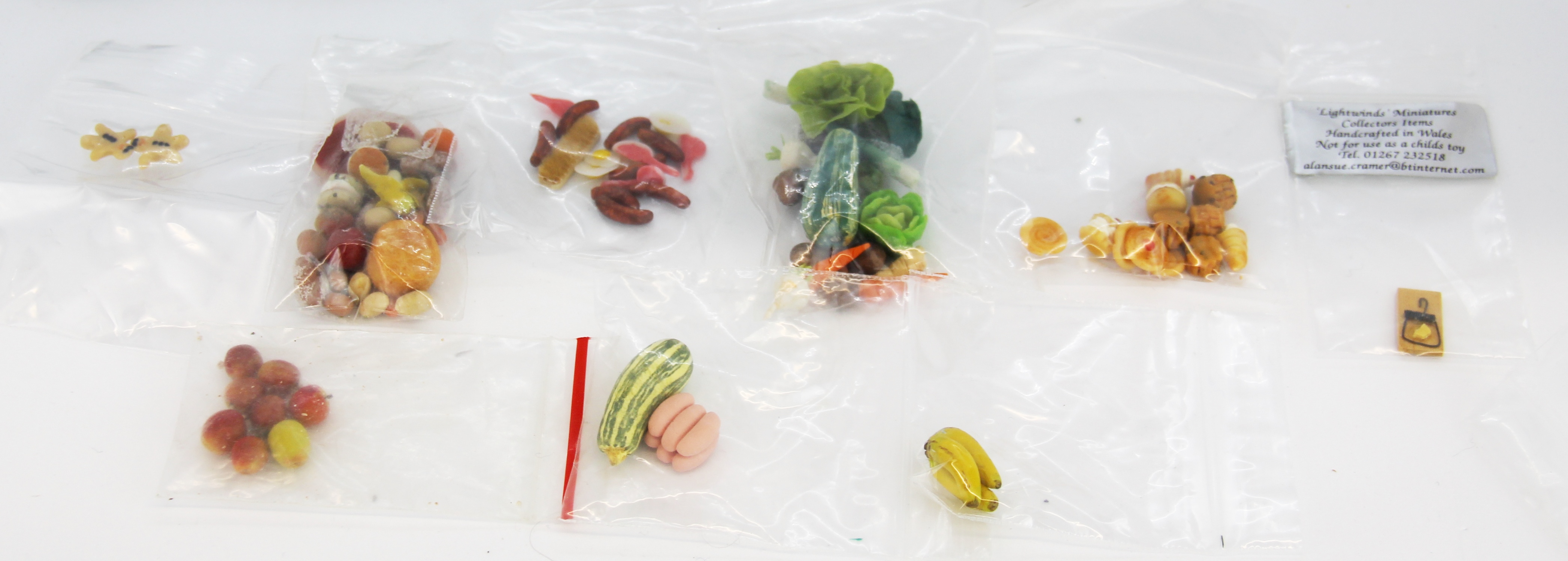 A quantity of dolls house food items. - Image 2 of 2