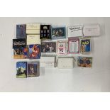A group of seventeen sets of collectors cards, including X-men the movie, Doctor Who, Scooby Doo,