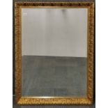 A large gilt framed mirror, 132 x 103cm.