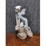 A Lladro porcelain figure of (privileged edition) 7690 'Prince of Elves', H. 24cm. With original