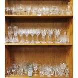 A quantity of good glassware.