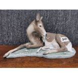 A Lladro porcelain figure of 6531 'A New Life', H. 17.5cm. With original box.