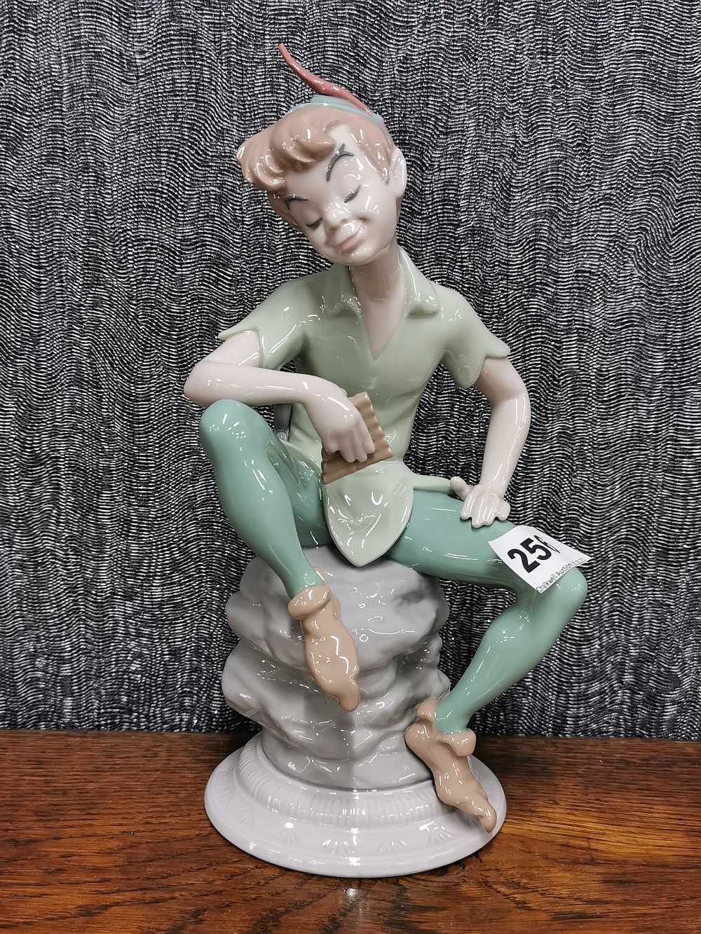 A Lladro porcelain figure of 7529 'Peter Pan', H. 26cm. With original box. - Image 2 of 6