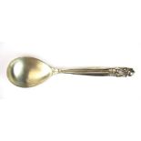 A Georg Jensen 925 silver spoon, L. 15cm.
