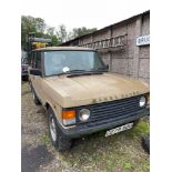 A vintage 2.5 diesel Range Rover with 129,200 miles on the clock.