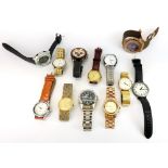 A quantity of mixed gents watches.