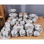 An extensive quantity of Royal Worcester 'Evesham' pattern tableware.
