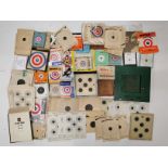 A large quantity of field sport air gun targets and target related equipment.