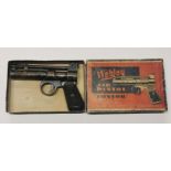 A boxed Webley air pistol 'Junior' model 177.