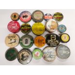 A group of 20 collectors tins partially filled with field sport air gun pellets.