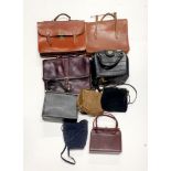 A quantity of mixed vintage bags.