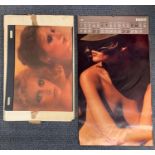 A group of 1970's Pirelli calendars, four from 1972 and one from 1974.