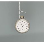 A silver Waltham pocket watch (N W O).