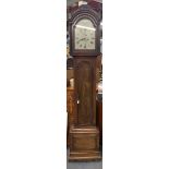 An 18th century mahogany long cased clock with second hand and date function by G. Orpwood of