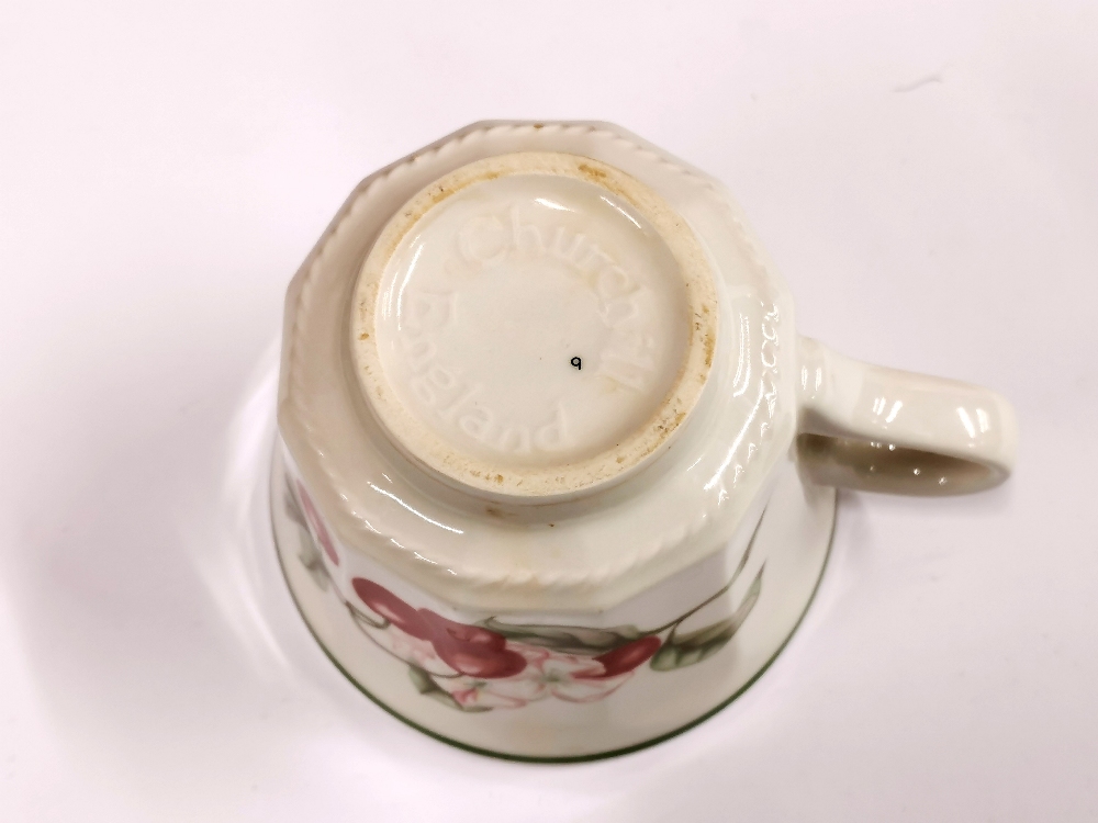 An extensive Churchill porcelain tea and dinner service, c. 1980's. - Image 2 of 2