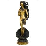 A bronze figure of Venus, H. 39cm.