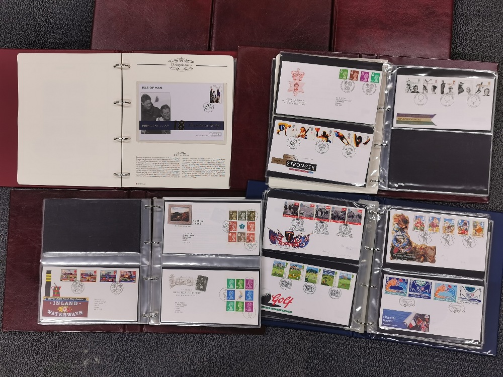 A large box of albums of first day covers. - Bild 2 aus 2