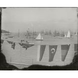 A COLLECTION OF 10 x 12in. PHOTOGRAPHIC GLASS NEGATIVES ATTRIBUTED TO KIRK OF COWES CIRCA 1910