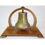 A BELL COMMEMORATING THE S.S. EMPRESS OF CANADA, CIRCA 1954