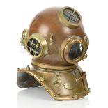 A FINE 12-BOLT DIVING HELMET BY C.E. HEINKE & CO. LTD, LONDON, CIRCA 1930