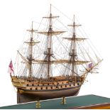 AN EXCEPTIONAL 1:72 SCALE MODEL OF THE 50 GUN SALISBURY CLASS SHIP CENTURION [1774]