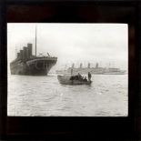 A COLLECTION OF R.M.S. OLYMPIC MAGIC LANTERN SLIDES, CIRCA 1911