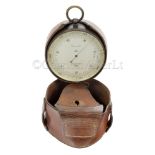 A POCKET SURVEY BAROMETER BY E.R. WATTS AND SONS, LONDON, CIRCA 1920