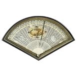 Ø AN IVORY BREEZE FAN COMMEMORATING THE BATTLE OF THE NILE, 1798