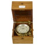 A TWO-DAY MARINE CHRONOMETER BY A. JOHANNSEN & CO., LONDON, CIRCA 1918