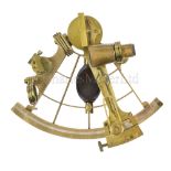 A 6½IN. RADIUS VERNIER SEXTANT BY CRICHTON, LONDON, CIRCA 1920