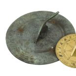 A 12IN. BRASS SUNDIAL FOR PIGGOTT & CO., NEW OXFORD STREET, LONDON, 19TH/20TH CENTURY