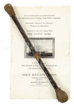 Ø A BALEEN BOSUN'S STARTER FROM THE CUTTY SARK and other Cutty Sark related items
