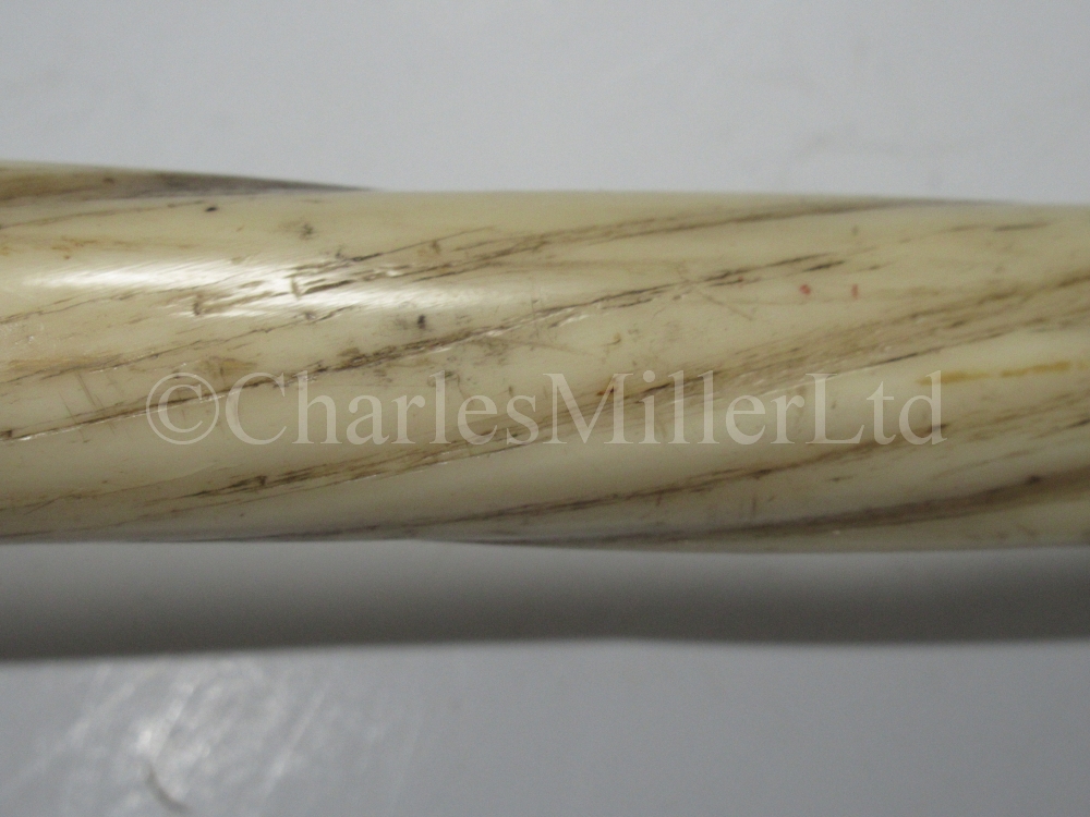 Ø A FINE 19TH CENTURY NARWHAL TUSK - Image 5 of 13