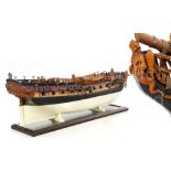 A VERY FINE 1:36 SCALE ADMIRALTY BOARD STYLE MODEL FOR THE SIXTH-RATE 20-GUN SPHINX-CLASS FRIGATE