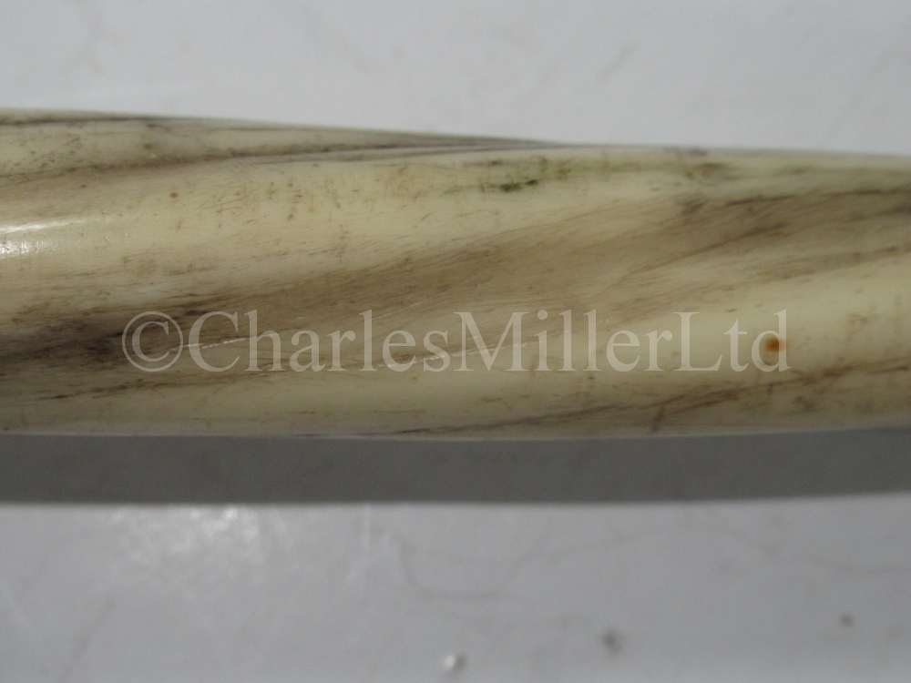 Ø A FINE 19TH CENTURY NARWHAL TUSK - Image 4 of 13