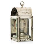 A PLATED DECK LIGHT FROM A STEAM YACHT BY WILLIAM MCGEOCH & CO. LTD, CIRCA 1910