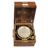 A TWO-DAY MARINE CHRONOMETER BY JOHN BLISS & CO., NEW YORK, CIRCA 1905