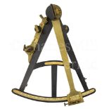 Ø A 13½IN. RADIUS VERNIER OCTANT BY ROBERT BANCKS, STRAND, LONDON, CIRCA 1790