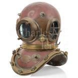 A 12-BOLT DIVING HELMET BY SIEBE GORMAN & CO. LTD, LONDON,