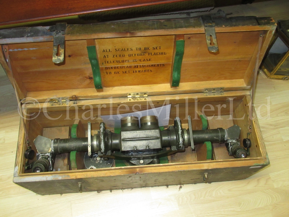 A MARK III ANTI-AIRCRAFT RANGE FINDER TELESCOPE BY TROUGHTON & SIMMS, LONDON, CIRCA 1942 - Image 4 of 25