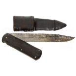 LT. WYATT RAWSON'S HUNTING KNIFE FROM THE 1875 DISCOVERY EXPEDITION