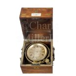 A TWO-DAY MARINE CHRONOMETER BY BLISS & CREIGHTON, NEW YORK, CIRCA 1865