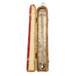 A RARE PORTABLE THERMOMETER BY C. TAGLIABUE, LONDON, CIRCA 1820