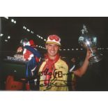 TONY ADAMS signed Arsenal 8x12 Photo. We combine postage on multiple winning lots and can ship