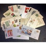 Dutch FDC Collection over 40 interesting covers dating back to the 1960s high catalogue value some